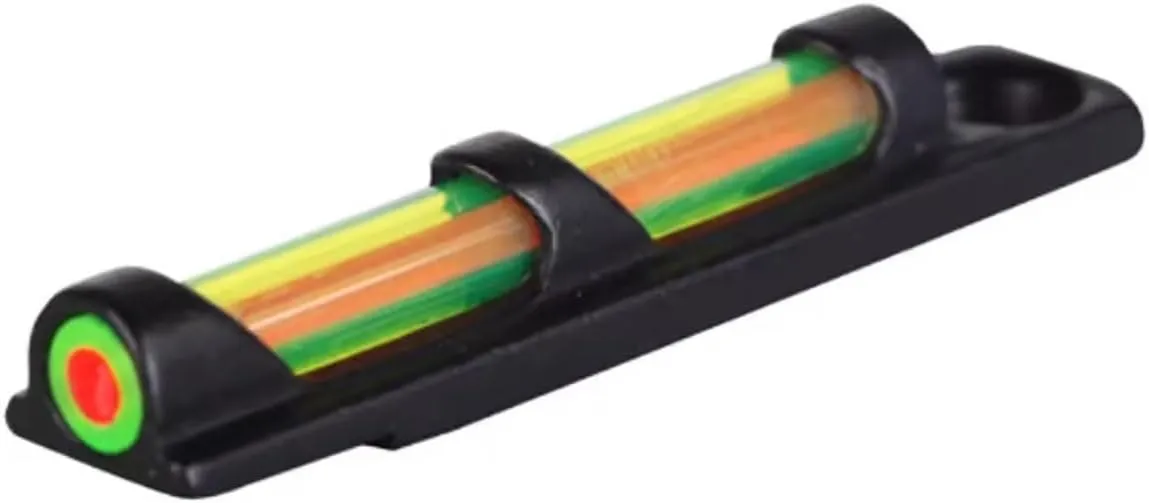 TRUGLO Tru-Bead Fiber Optic Front Sight Universal Fits Shotgun with Vent Rib, Dual Color, Interchangeable Color