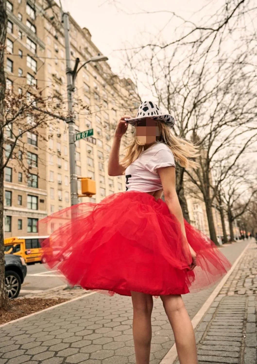 Tulle Skirt,Women's Midi Tulle Tutu Skirt Fluffy Princess Five Layers A line Party Prom Underskirt