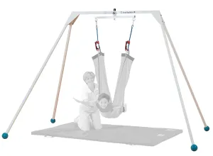 Tumble Forms2 Deluxe Vestibulator II System, Frame With Rope & Ascenders, Accessory for Sensory Integration Therapy Equipment, Enhance Spatial Awareness & Balance, Aid for Special Needs Patients