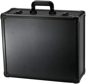 T.z Executive Series Aluminum Packaging Case, Black, 19 X 16 X 7-3/8, One Size
