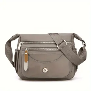 Ultra-light Shoulder/Crossbody Bag with Adjustable Wide Strap
