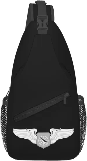 Usaf - Occupational Badge - Air Battle Manager Crossbody Bags For Women Men Chest Backpack Gym Shoulder Bag Travel Outdoor Sports Casual Crossbody Bags