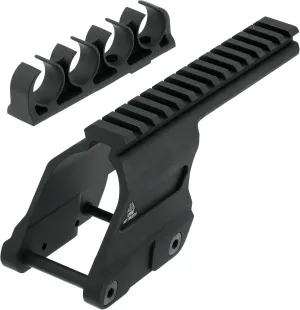 UTG 870 Optic Mount, 12 Gauge, Black