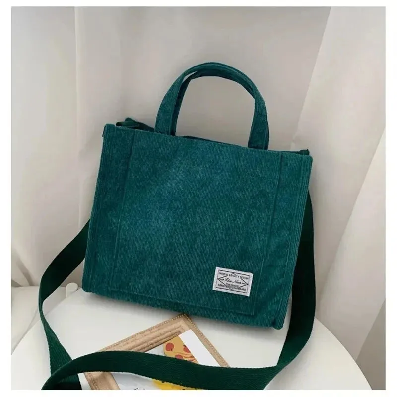 Veloria™ Corduroy Everyday Tote
