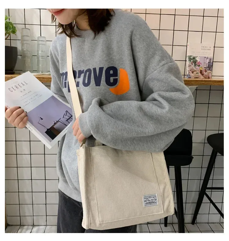 Veloria™ Corduroy Everyday Tote