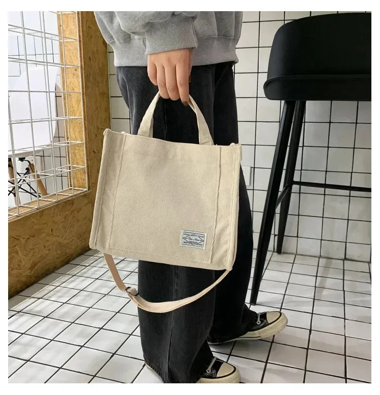 Veloria™ Corduroy Everyday Tote