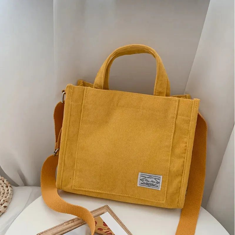 Veloria™ Corduroy Everyday Tote
