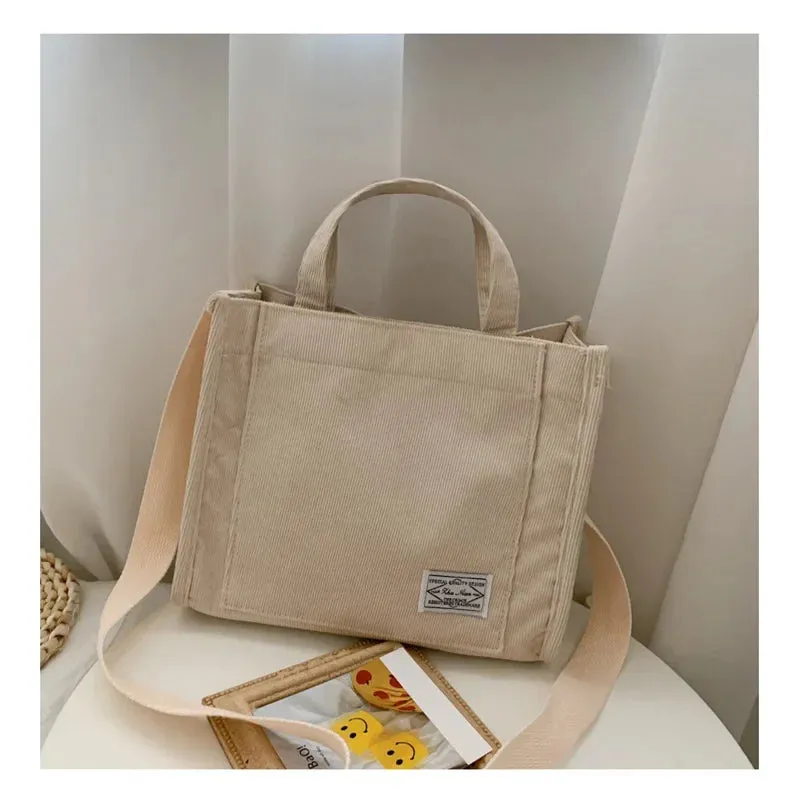 Veloria™ Corduroy Everyday Tote