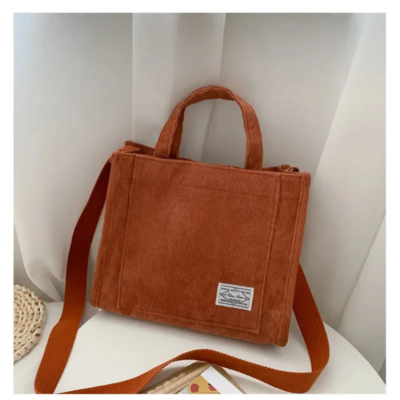 Veloria™ Corduroy Everyday Tote