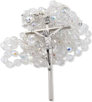 Venerare Catholic Crystal Wedding Rosary