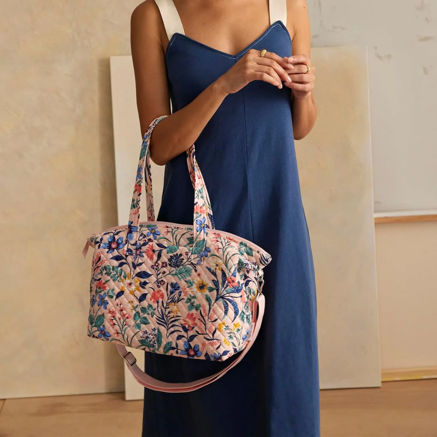Vera Bradley Women's Cotton Lyla Shoulder Bag