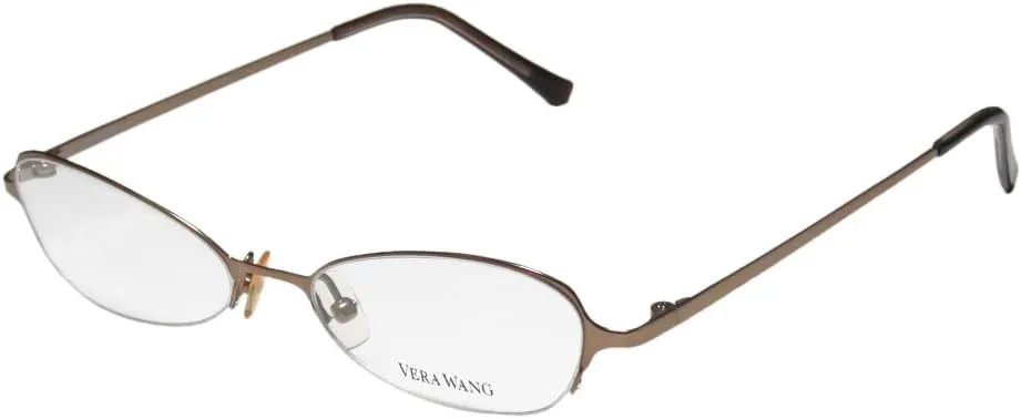 Vera Wang V100 Womens/Ladies Designer Half-rim Eyeglasses/Eye Glasses