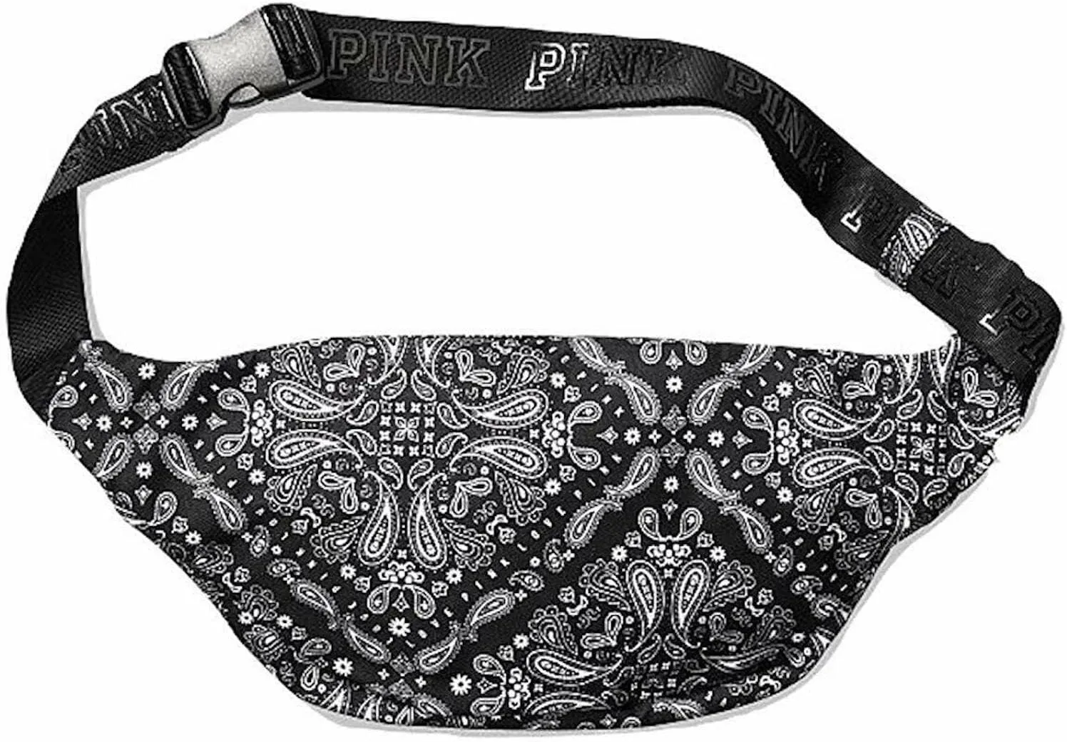 Victoria's Secret Pink Snap Oversized Belt Bag Multicolor New