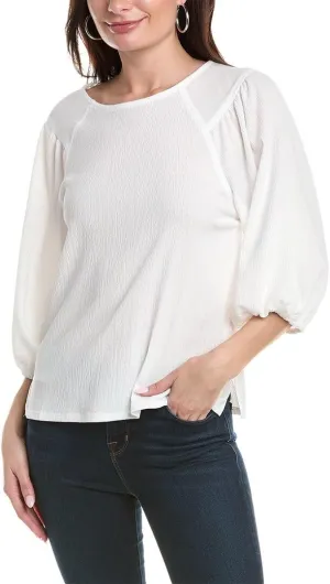 Vince Camuto Women's Puff Sleeve Knit Top