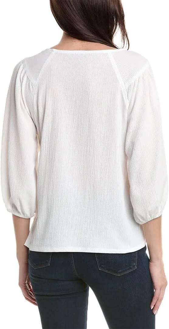 Vince Camuto Women's Puff Sleeve Knit Top