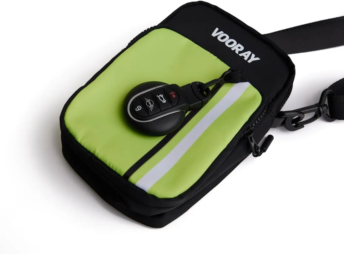 VOORAY 1L Lightweight Core Crossbody Bag – Adjustable Belt Bag for Gym & Travel