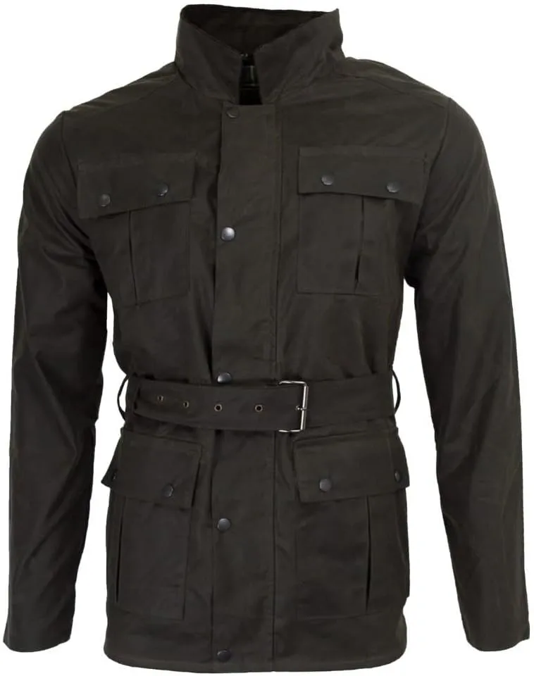 Walker and Hawkes - Men's Wax Grafton Motorcycle Jacket