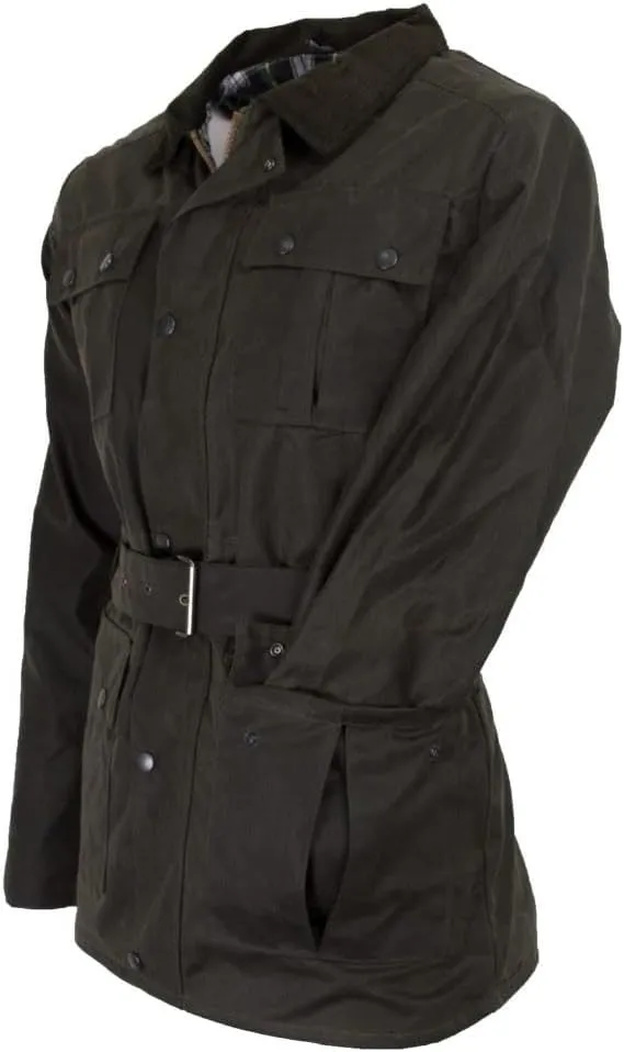 Walker and Hawkes - Men's Wax Grafton Motorcycle Jacket