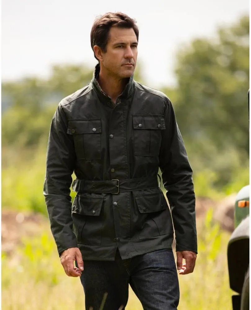 Walker and Hawkes - Men's Wax Grafton Motorcycle Jacket