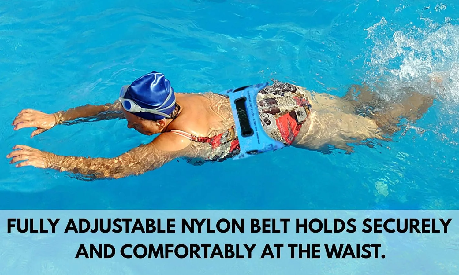 Water Gear Runner Floatation Belt - Water Exercise Equipment - Designed to Fit Your Body Type - Great for Aquatic Workouts