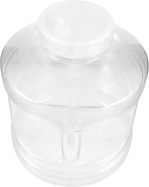Water Storage Container for Camping Hiking and Outdoor Use Transparent Tea Water Tank for Convenient Hydration and Easy Transport