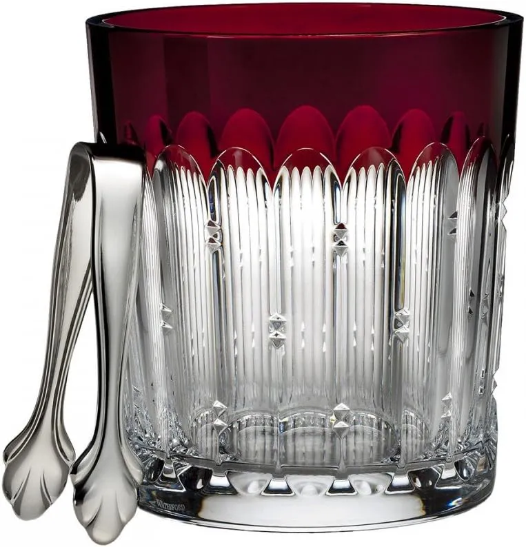Waterford Talon Red Ice Bucket