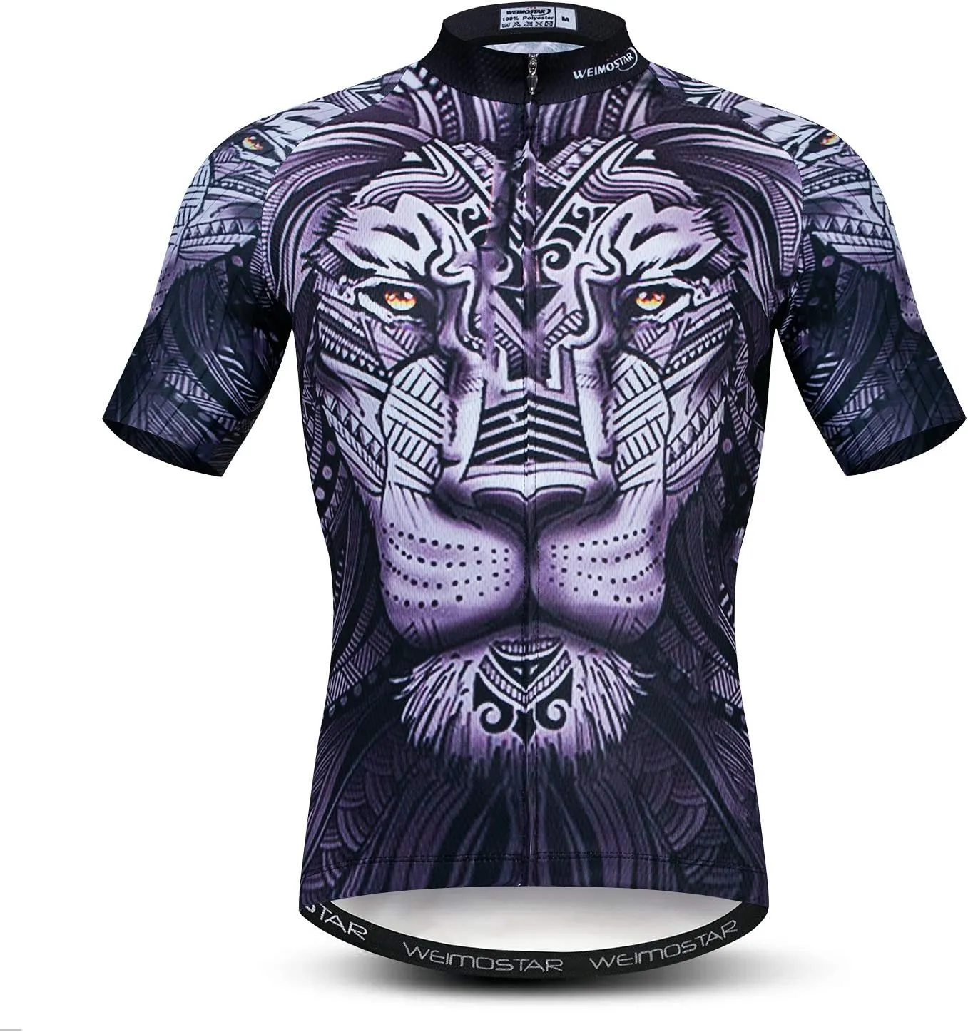 Weimostar Summer Men's Cycling Jersey Short Sleeve Mountain Bike Road Bicycle Shirt