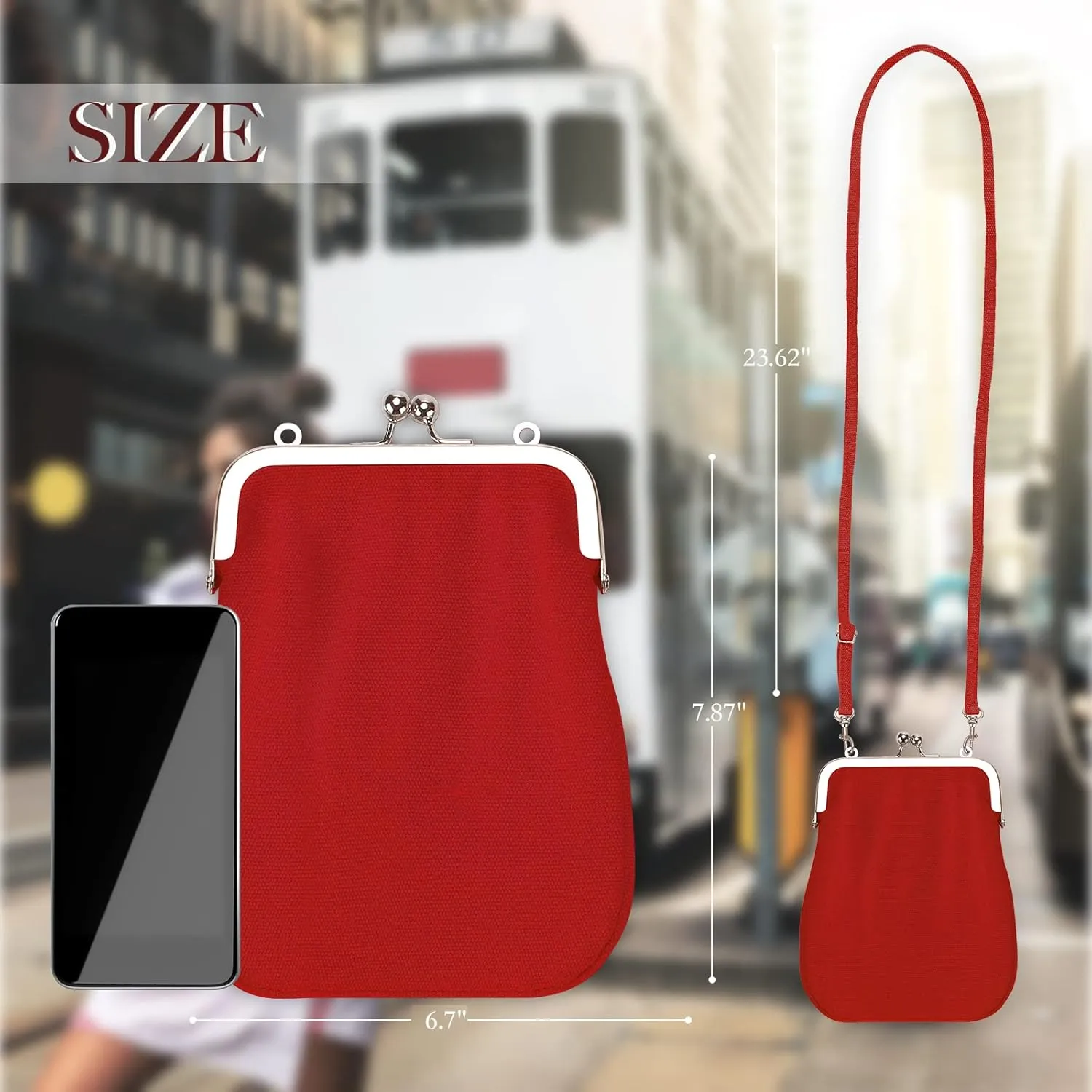 Wild & Bold Small Crossbody Bags For Women Cross Body Purses Mini Cell Phone Shoulder Bag