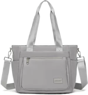Women's Casual Totes Handbags Multi-pocket Shoulder Crossbody Bags Work Travel Purses