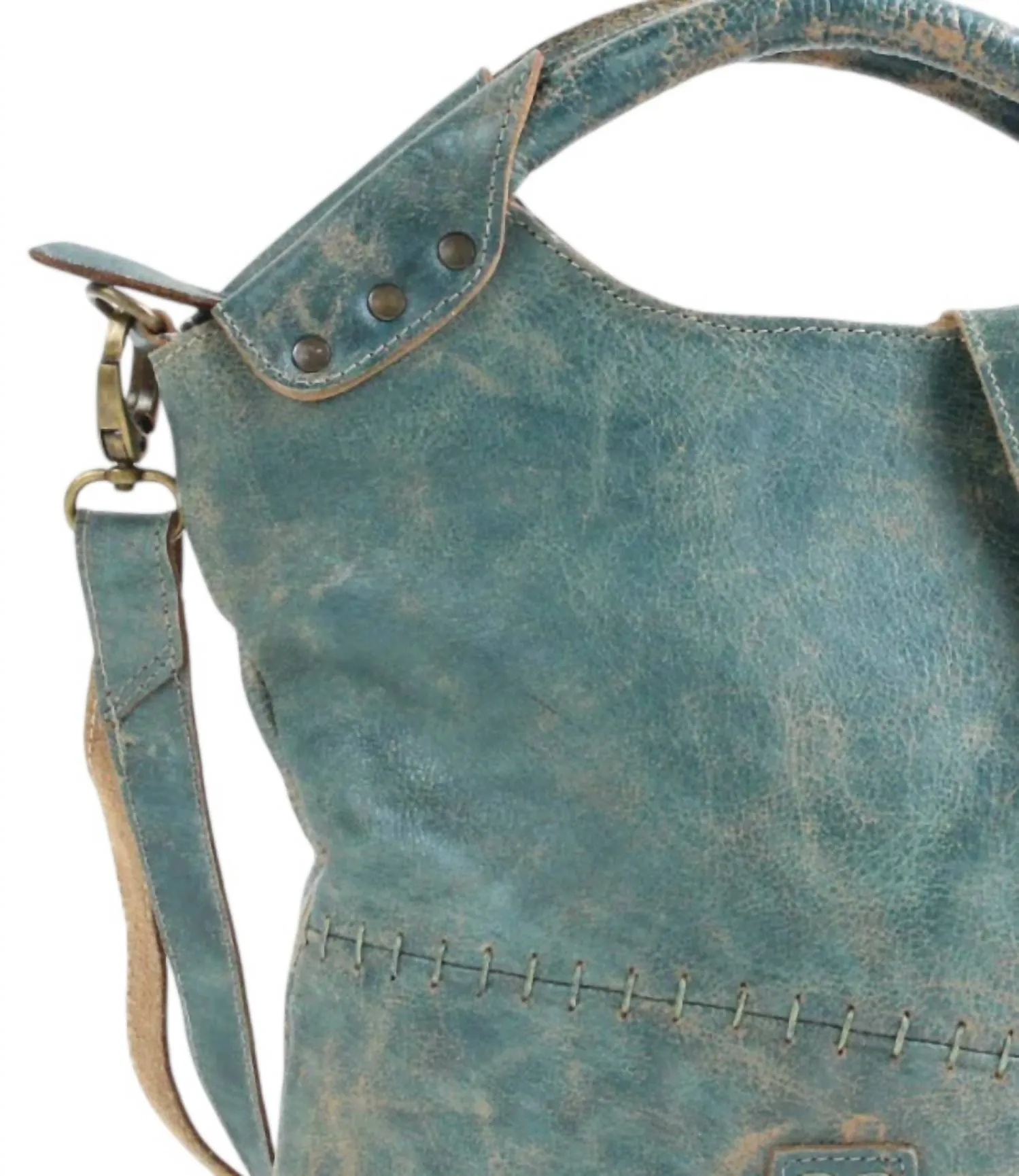 Women's Delilah Crossbody Tote Bag In Dark Teal Lux