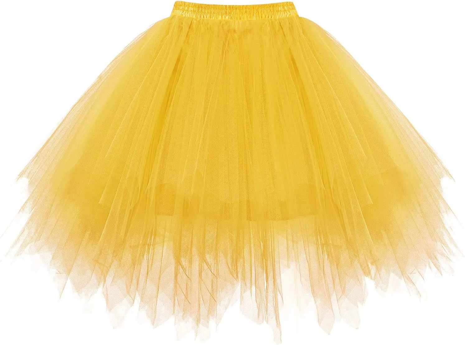 Women's Mini Tulle Skirt 1950s Vintage Adult Ballet Tutu Skater Skirt for Cosplay Party