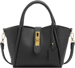 Women's Small Bucket Tote Bag - Trendy Vintage Hobo Crossbody Bag for Work Travel