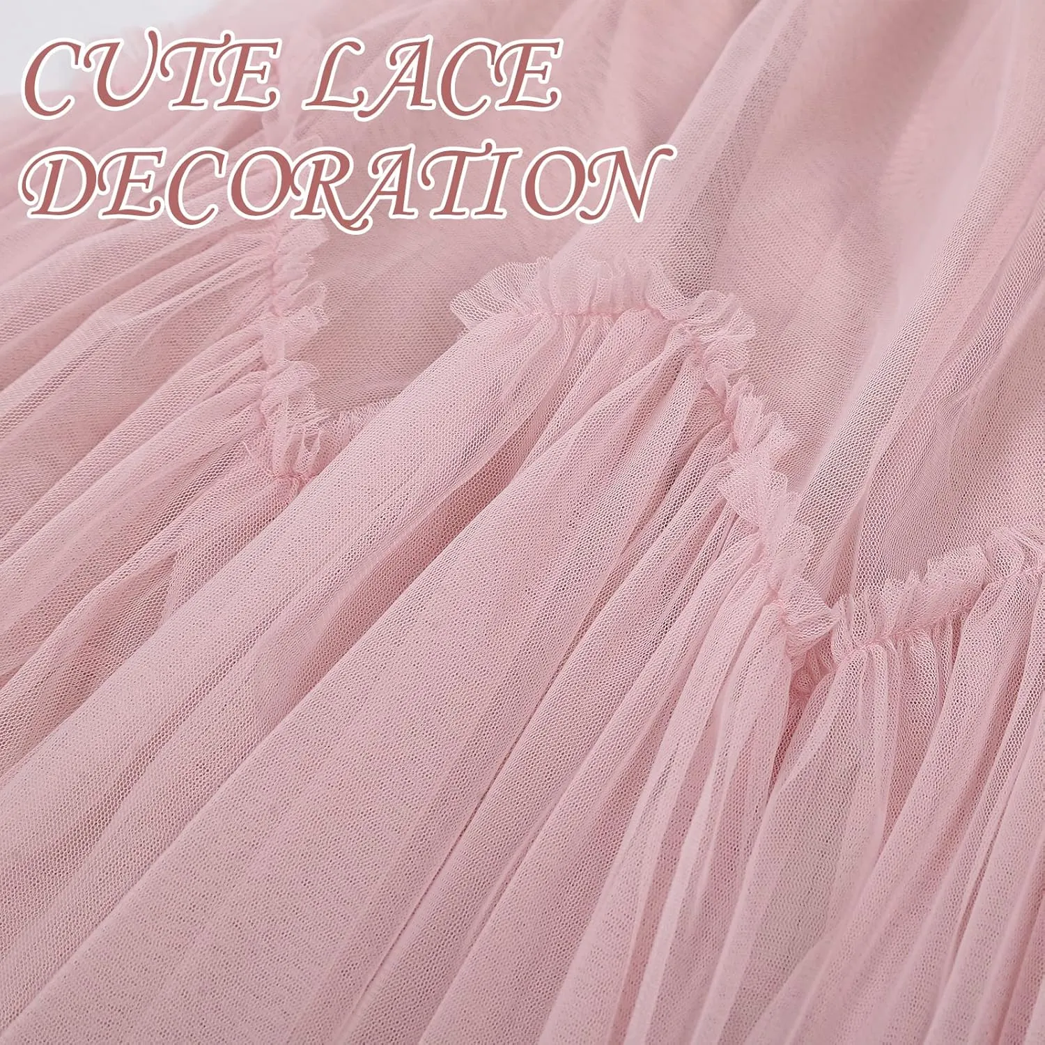 Women's Tulle Skirt Formal High Low Asymmetrical A-Line Fairy Elastic Waist Layered Long Midi Skirts