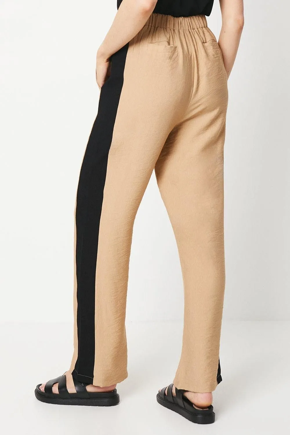 Womens/Ladies Side Stripe Pants