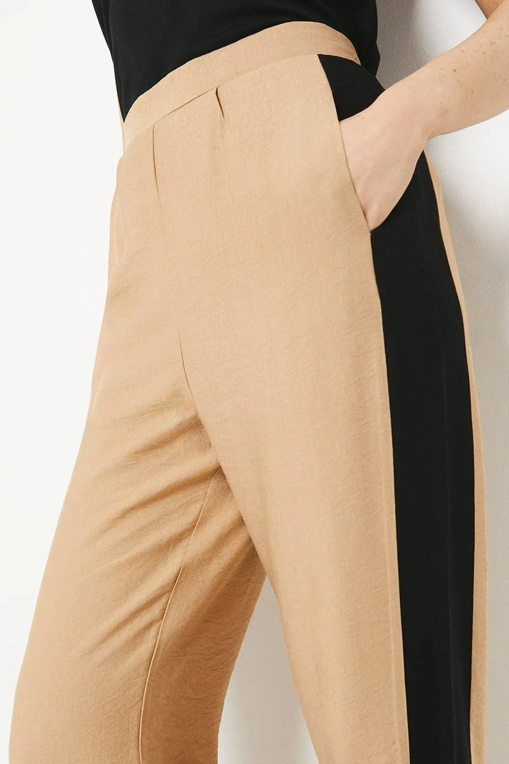 Womens/Ladies Side Stripe Pants