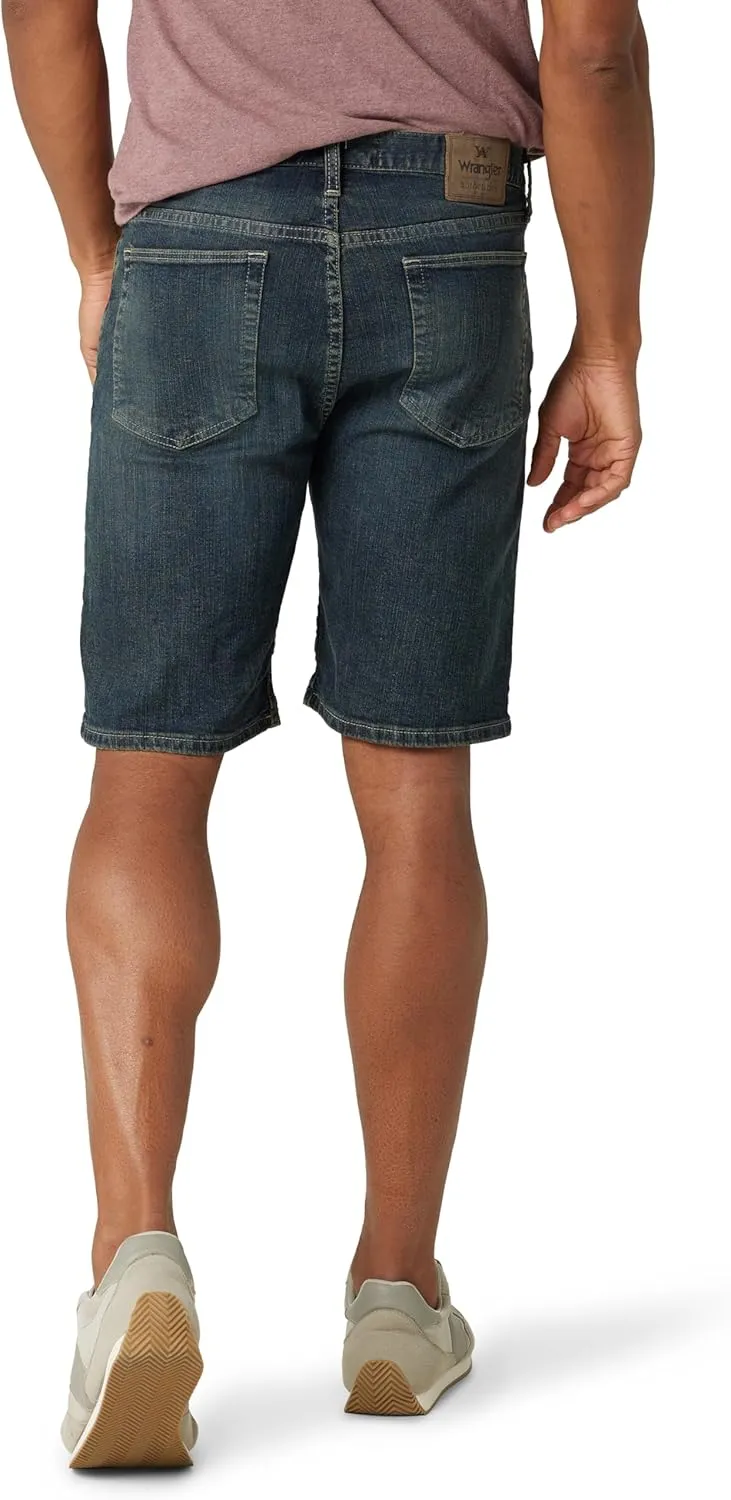Wrangler Authentics Men's Classic Relaxed Fit Five Pocket Jean Short