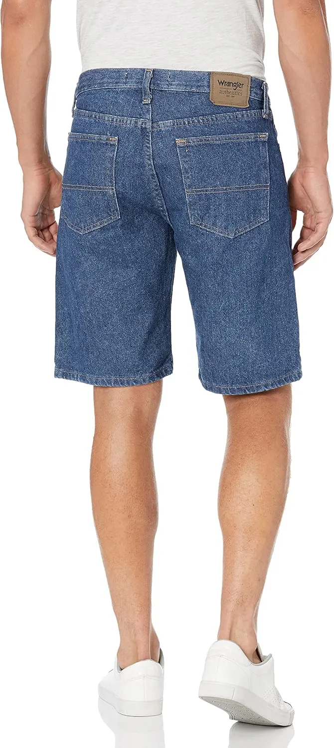 Wrangler Authentics Men's Classic Relaxed Fit Five Pocket Jean Short