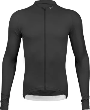 Wulibike Cycling Jersey Men Long Sleeve, Road Bike Jerseys Full Zipper with Pockets, Suitable for Spring and Autumn.