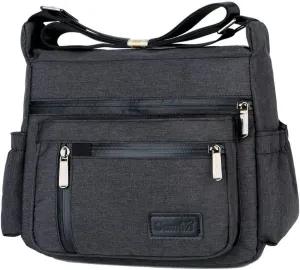 Wxnow Multi Pocket Shoulder Bag Crossbody Bag for Women Travel Purse Work Bag