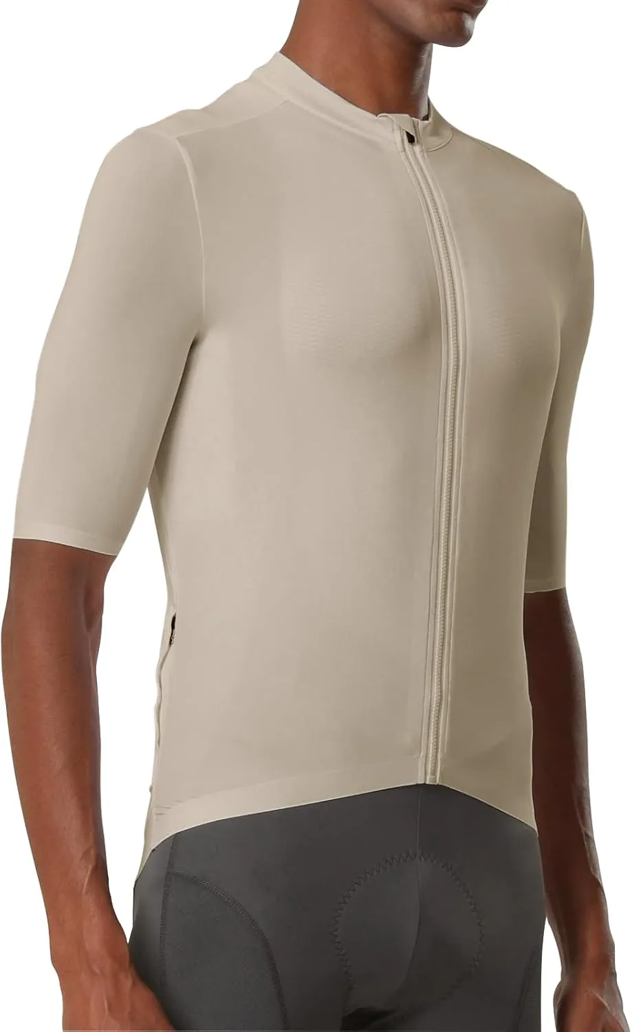 YKYWBIKE Cycling Jersey Men Aero Race Fit, Road Bike Jersey Short Sleeved,Moisture Wicking, Breathable,Zip Pocket,UPF50 