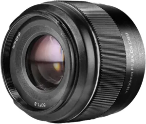 YONGNUO YN50MM F1.8 Lens for Fujifilm X-Mount, 50mm Auto Focus Standard Prime Lens APS-C for Fuji Mirrorless Cameras