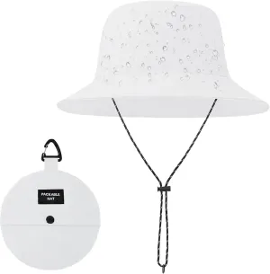 Zando Waterproof Bucket Hat for Women Outdoor Fishing Hat for Men Women Packable Summer Hat Hiking UV Protection Sun Hat