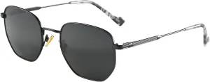 ZENOTTIC Hexagon Polarized Retro Sunglasses for Men Women-Vintage Metal Frame Design UV Protection Trendy Fashion Shades