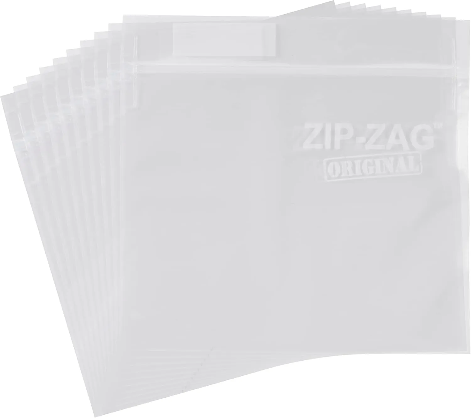 Zip Zag Bag (1 oz) 25x Small Zipper Sandwich Bags (7.5" x 6.25") Say Goodbye to Stale Herbs And Spices With Food Safe Zipper bags | Resealable, Reusable, Washable, Airtight Bags